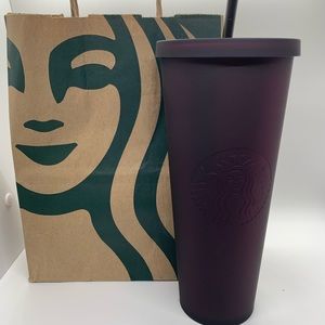 Starbucks Venti Matte Purple Tumbler